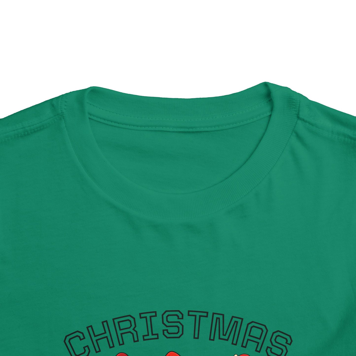 Toddler Tee - "Christmas Is My Jam" Monster Truck Holiday Shirt
