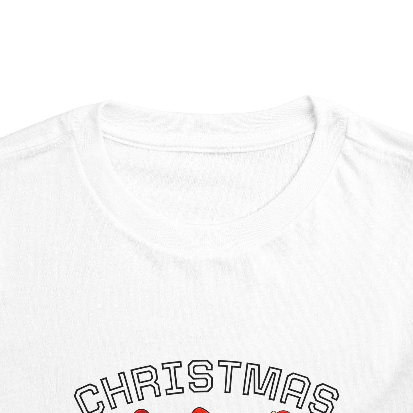 Toddler Tee - "Christmas Is My Jam" Monster Truck Holiday Shirt