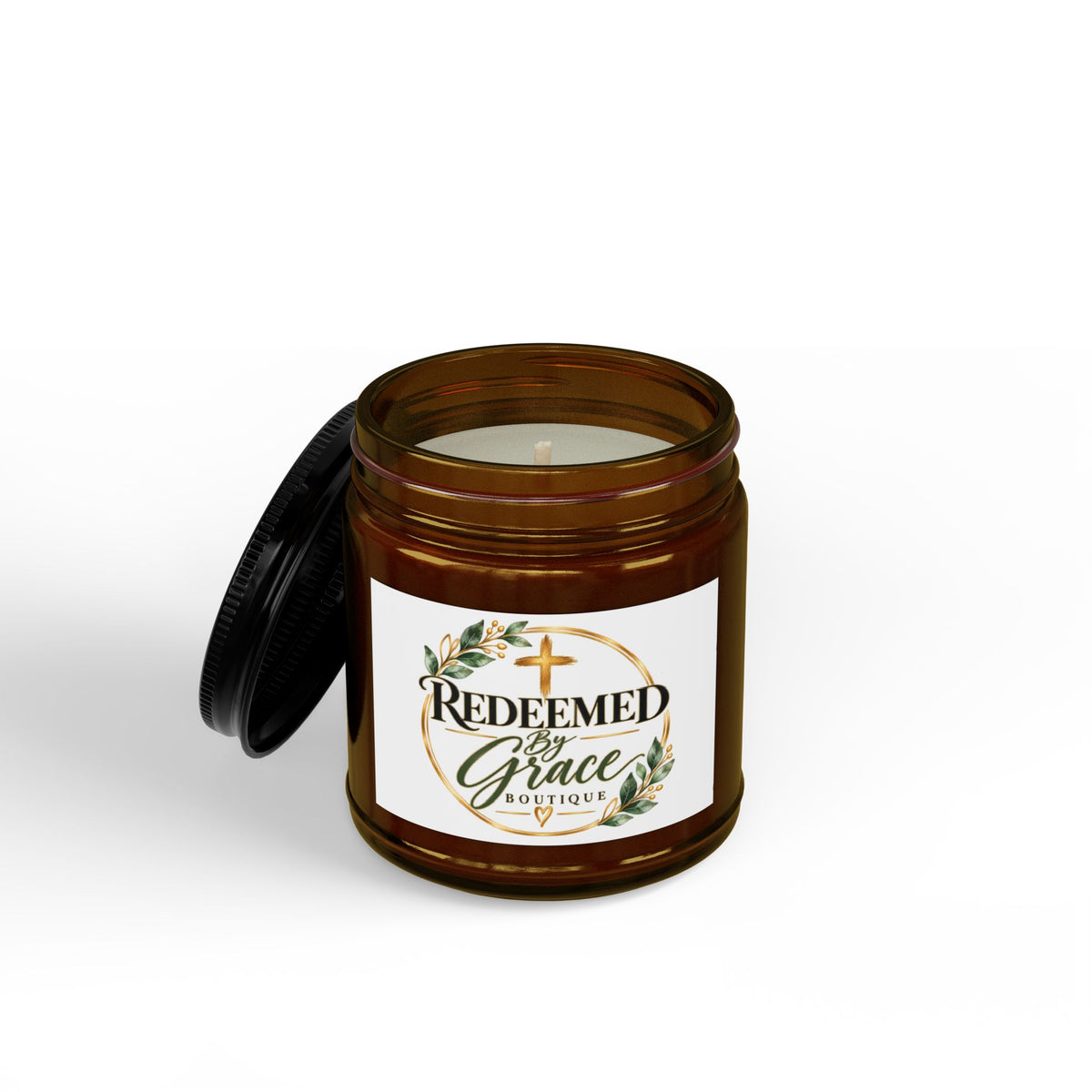 Redeemed by Grace Christian Scented Soy Candle