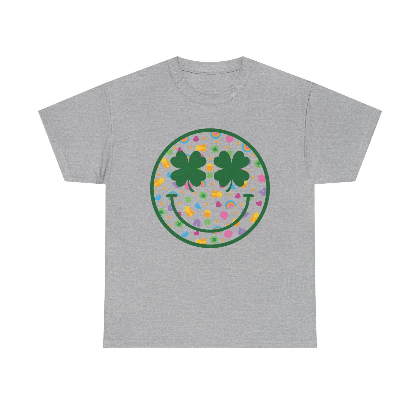 St. Patrick's Day Shamrock Smile T‑Shirt
