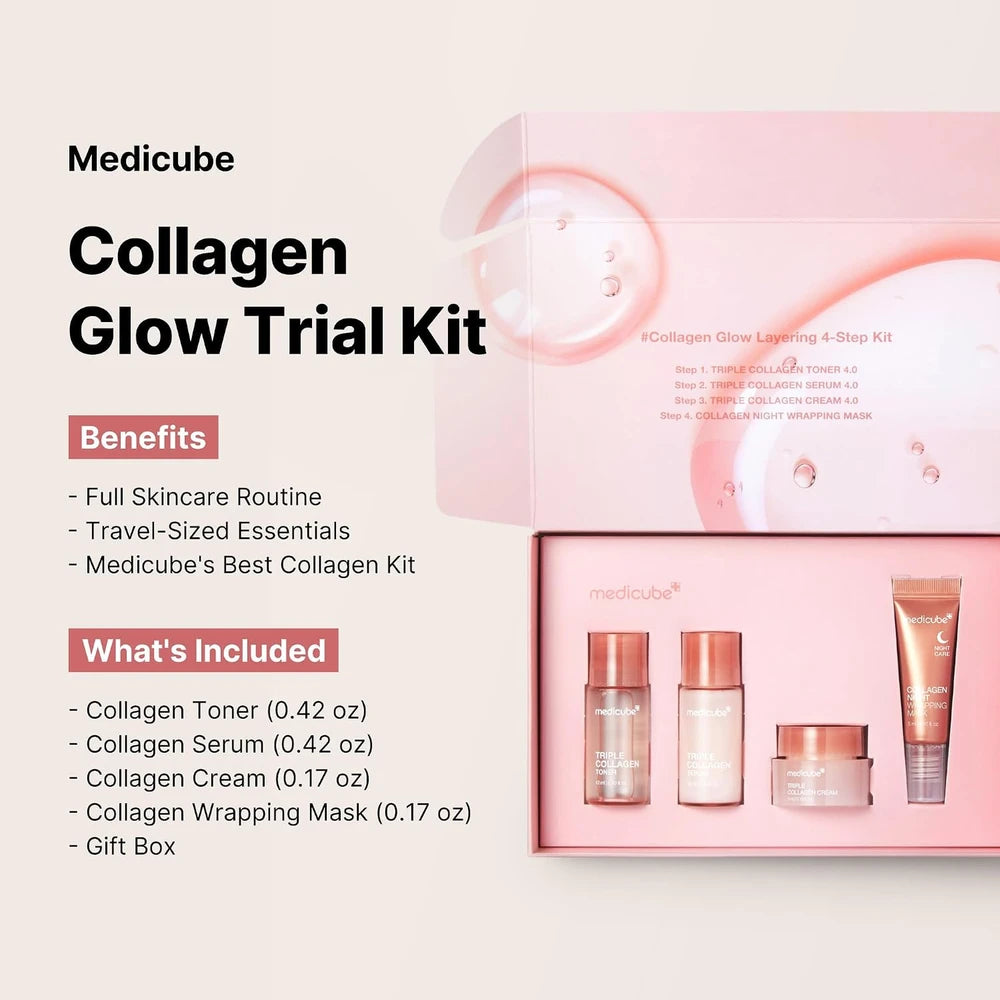 Medicube Glass Skin Collagen Trial Kit