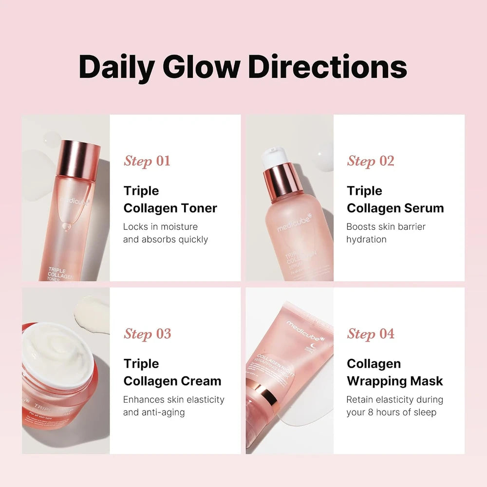 Medicube Glass Skin Collagen Trial Kit