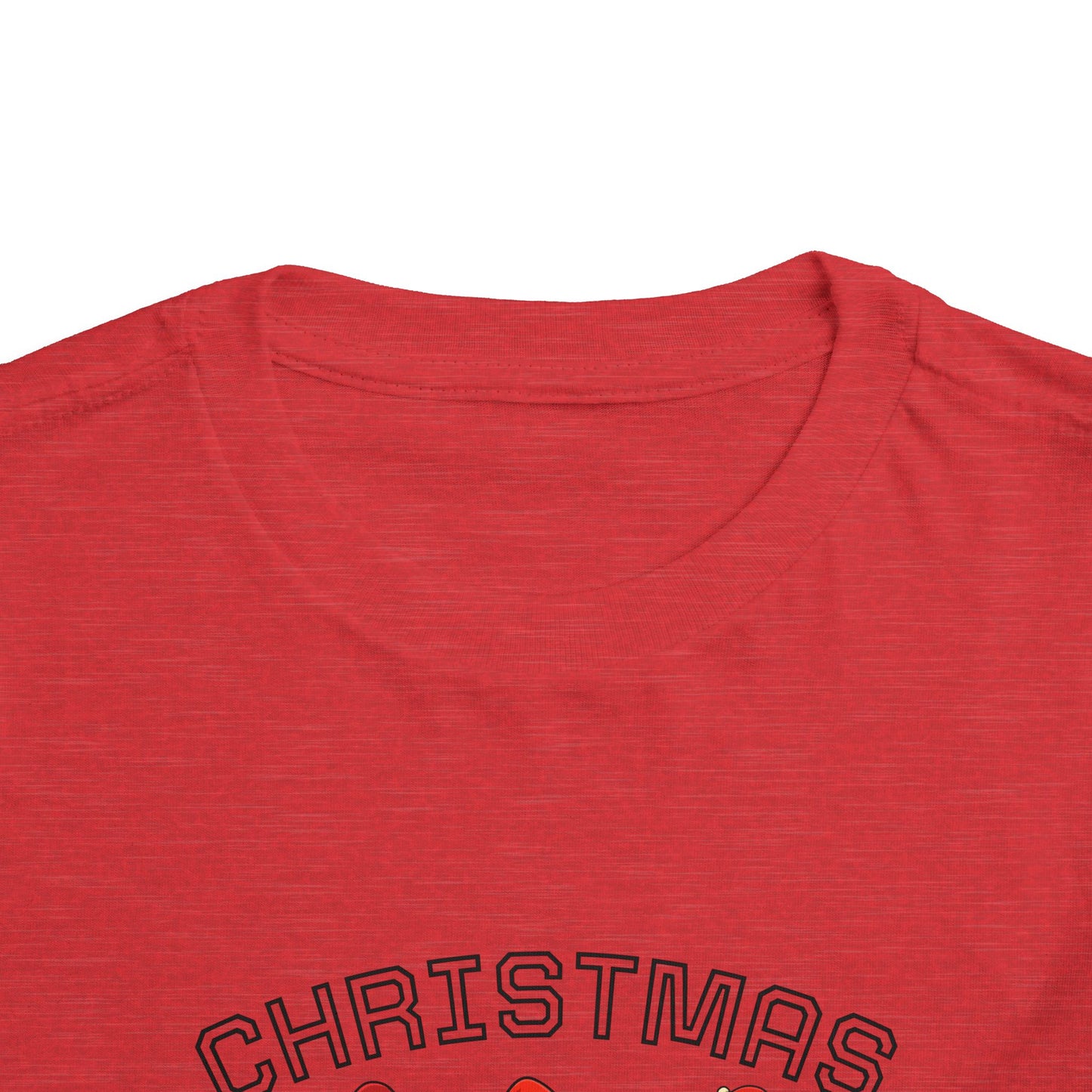 Toddler Tee - "Christmas Is My Jam" Monster Truck Holiday Shirt