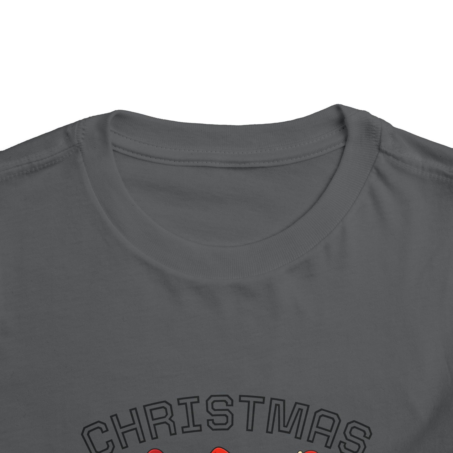Toddler Tee - "Christmas Is My Jam" Monster Truck Holiday Shirt
