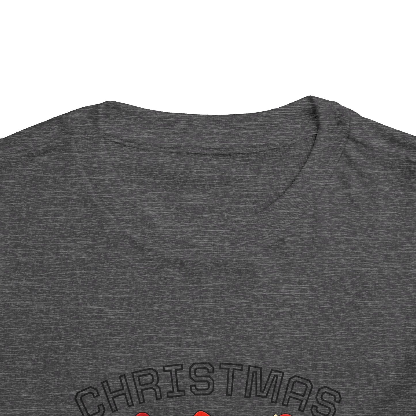 Toddler Tee - "Christmas Is My Jam" Monster Truck Holiday Shirt