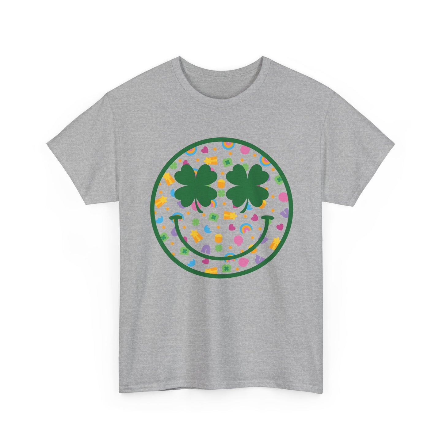 St. Patrick's Day Shamrock Smile T‑Shirt