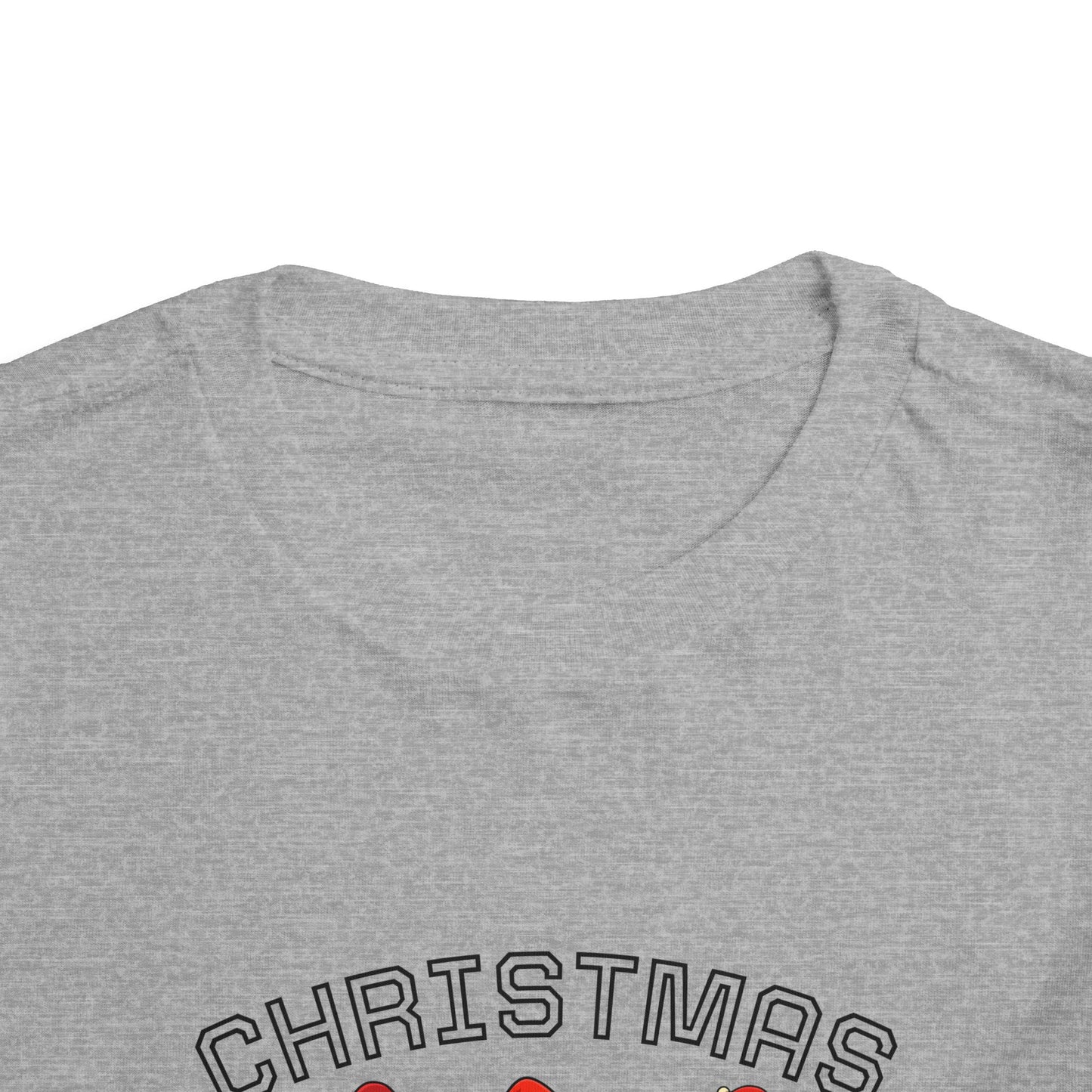 Toddler Tee - "Christmas Is My Jam" Monster Truck Holiday Shirt